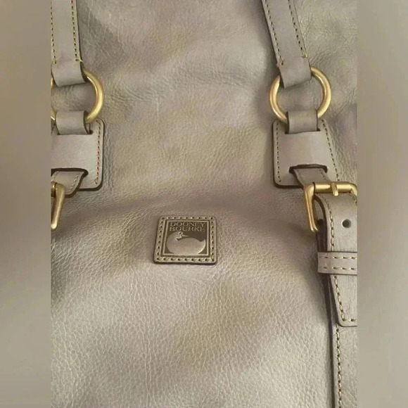 Dooney and Bourne Grey Florentine Large Satchel - Picture 10 of 13